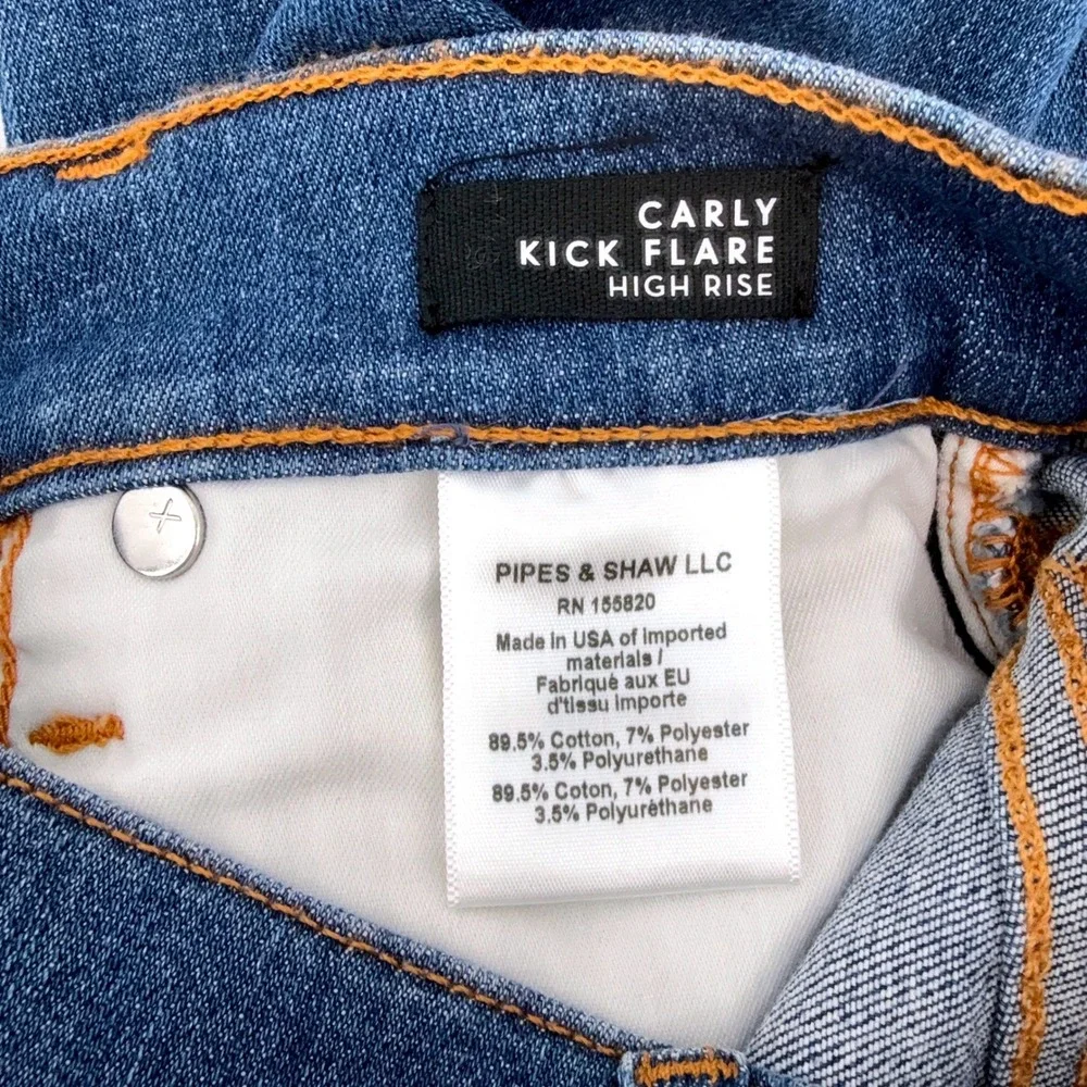 Veronica Beard Carly Skinny Jeans Womens Size 23 Sunrise Blue‎ Frayed Hem NWT
